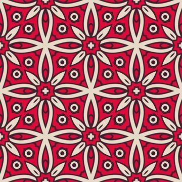 Seamless abstract shape colors. Simple Pattern ornament background Stock Illustration