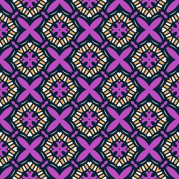 Seamless abstract shape colors. Simple Pattern ornament background Stock Illustration