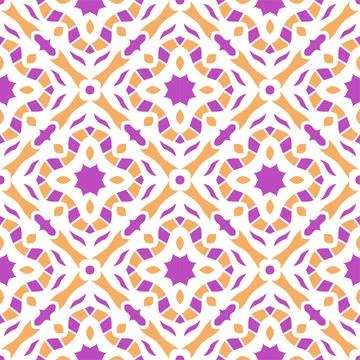 Seamless abstract shape colors. Simple Pattern ornament background Stock Illustration