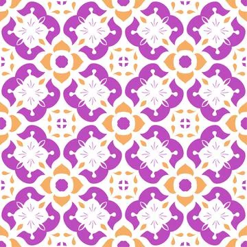 Seamless abstract shape colors. Simple Pattern ornament background Stock Illustration