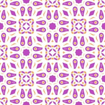 Seamless abstract shape colors. Simple Pattern ornament background Illustrazione stock