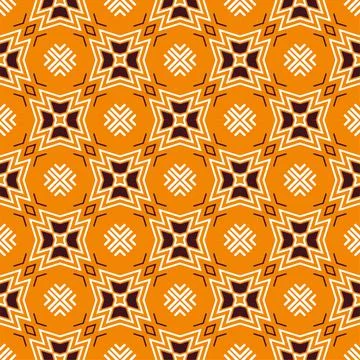 Seamless abstract shape ornament. Pattern modern design ready for print Stock Illustration