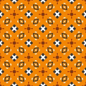 Seamless abstract shape ornament. Pattern modern design ready for print Stock Illustration