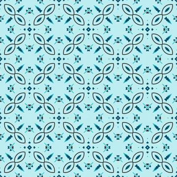 Seamless abstract shape ornament. Pattern modern design ready for print Stock Illustration