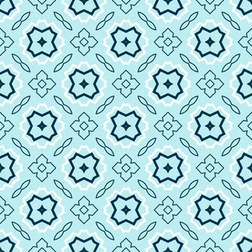 Seamless abstract shape ornament. Pattern modern design ready for print Stock Illustration