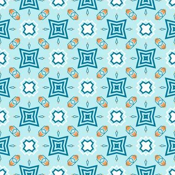 Seamless abstract shape ornament. Pattern modern design ready for print Stock Illustration