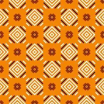 Seamless abstract shape ornament. Pattern modern design ready for print Stock Illustration