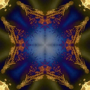 Seamless abstract square pattern. Alcohol ink in modern art. Mandala Stock Photos