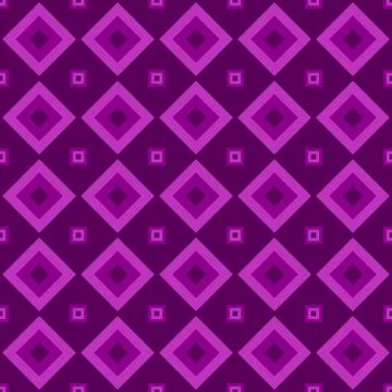 Seamless abstract square pattern background design - color vector graphic Illustrazione stock