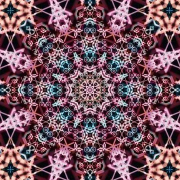Seamless abstract square pattern. Ethnic pattern. Stock Illustration