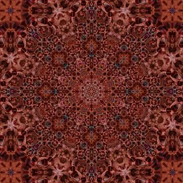Seamless abstract square pattern. Ethnic pattern. Stock Illustration