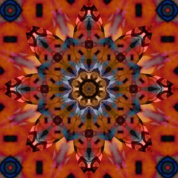 Seamless abstract square pattern. Ethnic pattern. Illustrazione stock