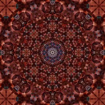 Seamless abstract square pattern. Ethnic pattern. Stock Illustration