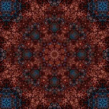 Seamless abstract square pattern. Ethnic pattern. Stock Illustration