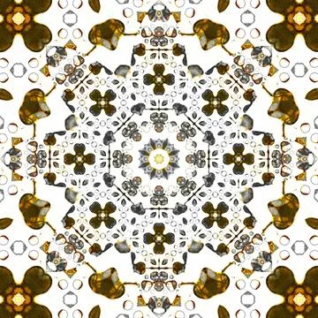 Seamless abstract square pattern. Ethnic pattern. Foto stock