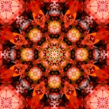 Seamless abstract square pattern. Ethnic pattern. Stock Photos