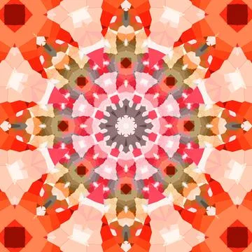 Seamless abstract square pattern. Ethnic pattern. Stock Photos