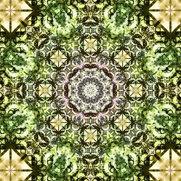 Seamless abstract square pattern. Ethnic pattern. Stock Photos