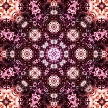 Seamless abstract square pattern. Ethnic pattern. Stock Photos