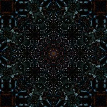 Seamless abstract square pattern. Ethnic pattern. Stock Photos