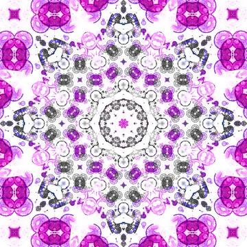 Seamless abstract square pattern. Ethnic pattern. Stock Photos