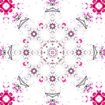 Seamless abstract square pattern. Ethnic pattern. Stock Photos