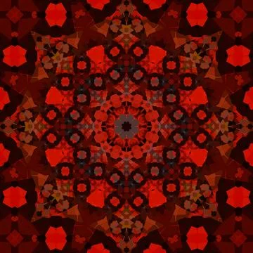 Seamless abstract square pattern. Ethnic pattern. Foto stock