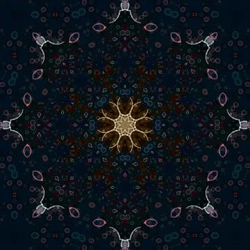 Seamless abstract square pattern. Ethnic pattern. Stock Photos