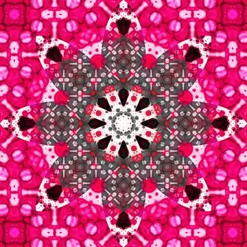 Seamless abstract square pattern. Ethnic pattern. Foto stock