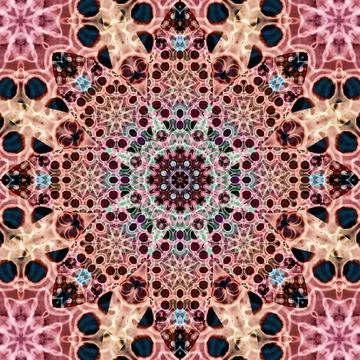 Seamless abstract square pattern. Ethnic pattern. Stock Photos