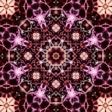 Seamless abstract square pattern. Ethnic pattern. Stock Photos