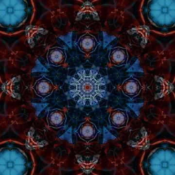 Seamless abstract square pattern. Ethnic pattern. Stock Photos