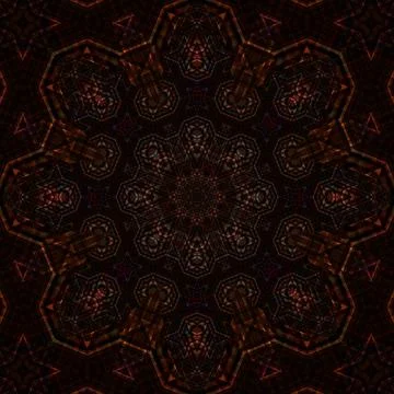 Seamless abstract square pattern. Ethnic pattern. Foto stock