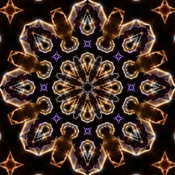 Seamless abstract square pattern. Ethnic pattern. Stock Photos