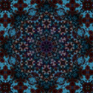 Seamless abstract square pattern. Ethnic pattern. Stock Photos