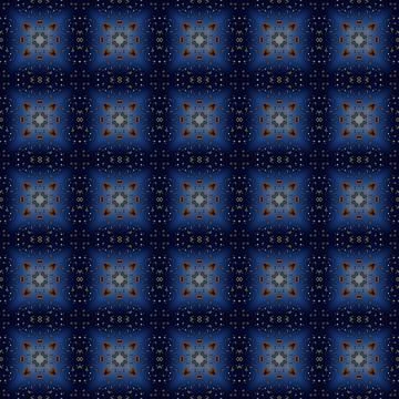 Seamless abstract square pattern. Modern texture - digital art. Fabric abst.. Stock Illustration