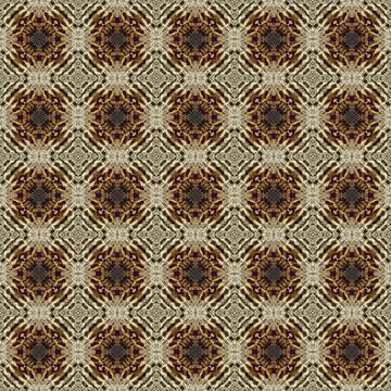 Seamless abstract square pattern. Modern texture - digital art. Fabric abst.. Stock Illustration