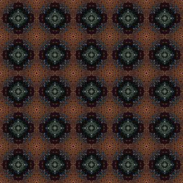 Seamless abstract square pattern. Modern texture - digital art. Fabric abst.. Stock Illustration