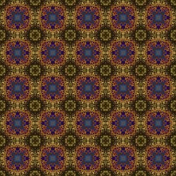 Seamless abstract square pattern. Modern texture - digital art. Fabric abst.. Illustrazione stock
