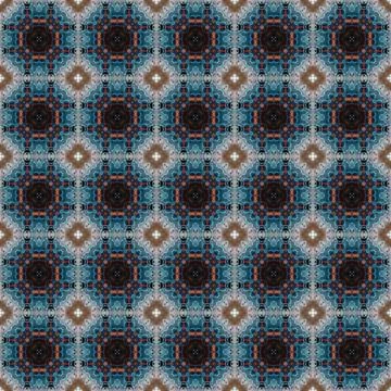 Seamless abstract square pattern. Modern texture - digital art. Fabric abst.. Stock Illustration