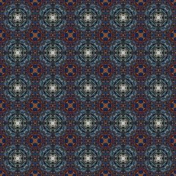 Seamless abstract square pattern. Modern texture - digital art. Fabric abst.. Illustrazione stock