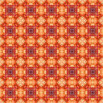 Seamless abstract square pattern. Modern texture - digital art. Fabric abst.. Stock Illustration