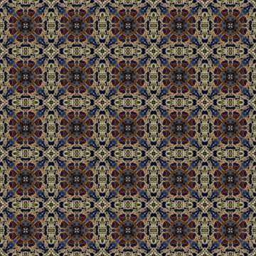 Seamless abstract square pattern. Modern texture - digital art. Fabric abst.. Stockillustratie