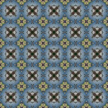 Seamless abstract square pattern. Modern texture - digital art. Fabric abst.. Illustrazione stock