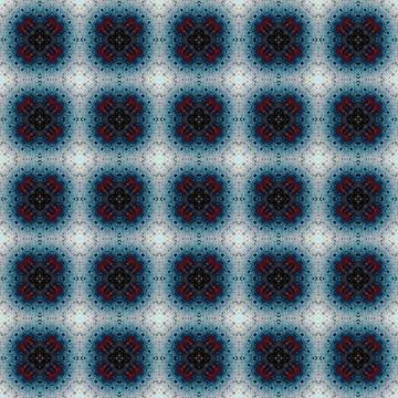 Seamless abstract square pattern. Modern texture - digital art. Fabric abst.. Stock Illustration