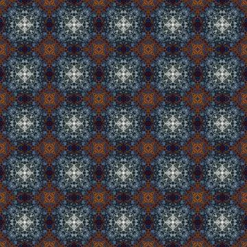 Seamless abstract square pattern. Modern texture - digital art. Fabric abst.. Stock Illustration