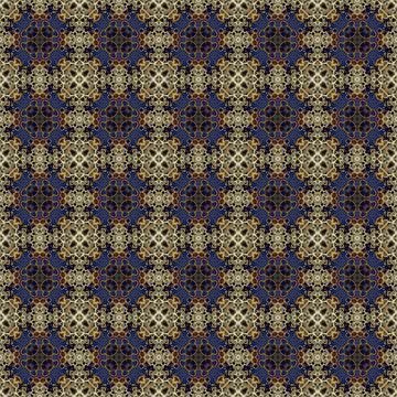 Seamless abstract square pattern. Modern texture - digital art. Fabric abst.. Stock Illustration