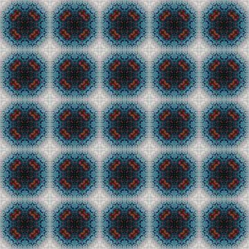 Seamless abstract square pattern. Modern texture - digital art. Fabric abst.. Illustrazione stock
