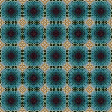 Seamless abstract square pattern. Modern texture - digital art. Fabric abst.. Stockillustratie