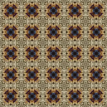 Seamless abstract square pattern. Modern texture - digital art. Fabric abst.. Stock Illustration